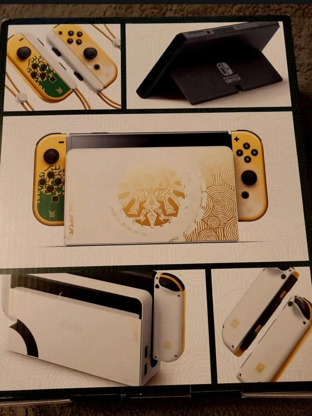 Nintendo Switch Console - Red Accent